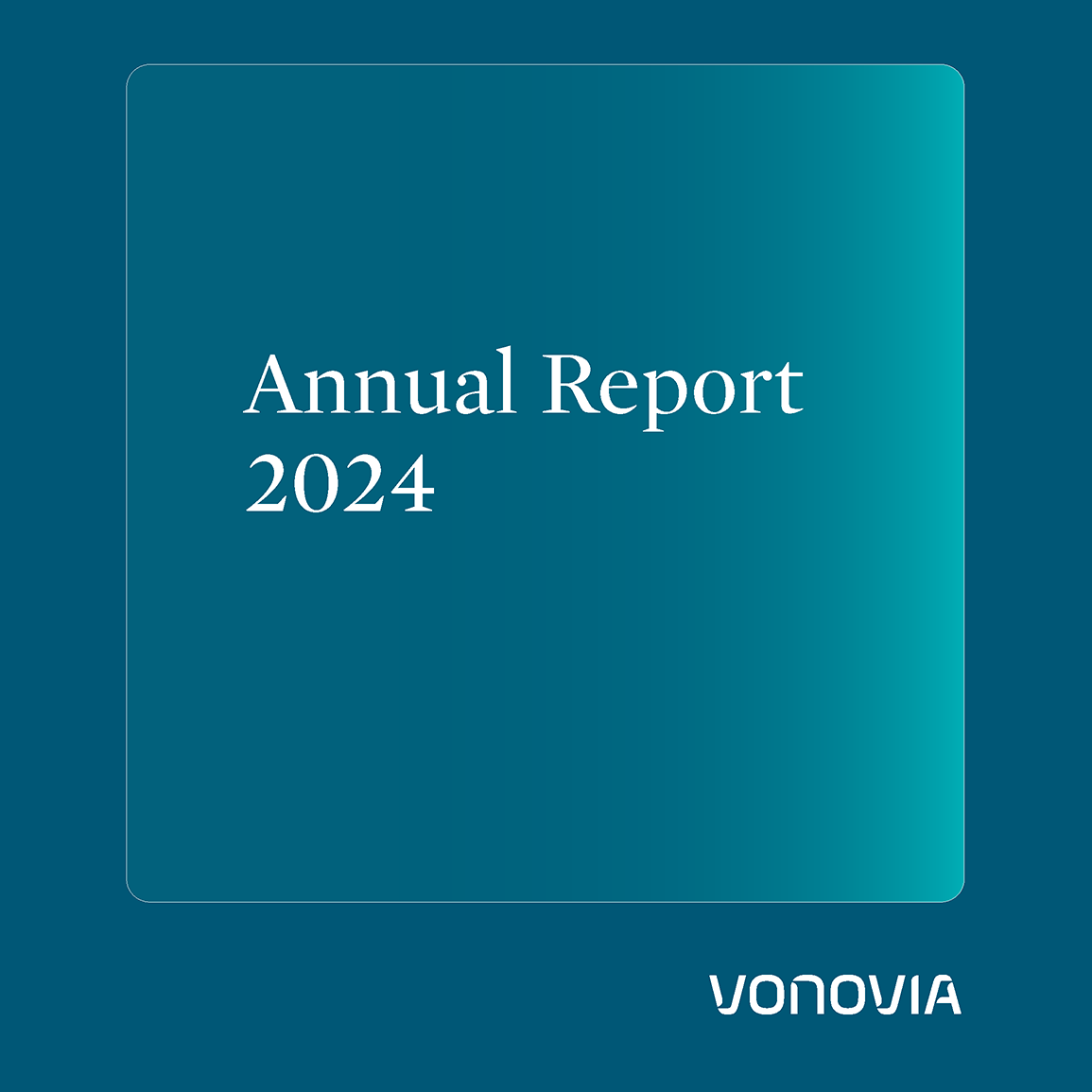 Vonovia Annual Report 2024 Vonovia